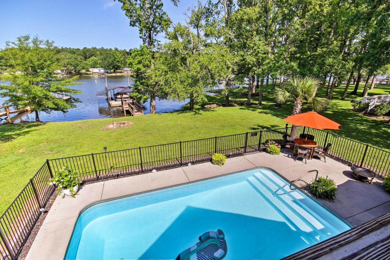 Camden Home On Lake Wateree With Boat Dock! Winnsboro エクステリア 写真